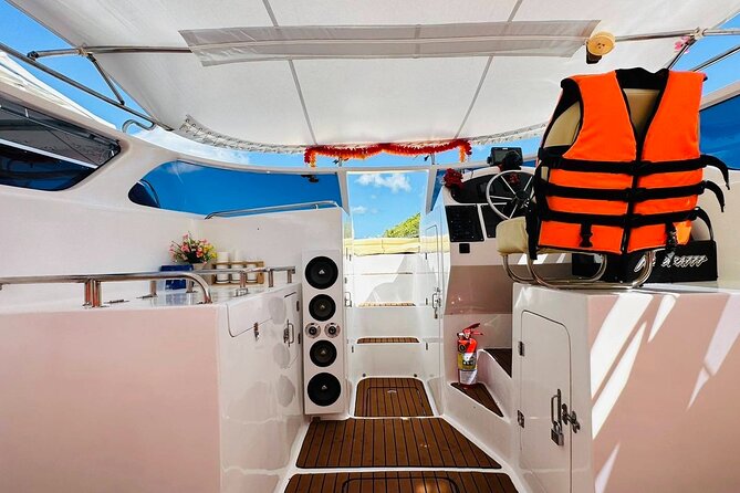 Krabi 5 Island Speedboat Tour from Phuket - Naka Island finishes with beach time or paid water sports