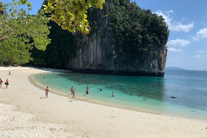 Krabi 7 Island Sunset Tour By Long Tail Boat with BBQ Dinner - Poda Island for sand, swimming, and a pause