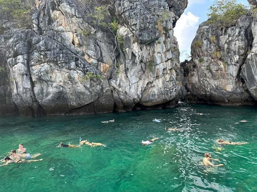 Krabi: 7 Islands Sunset by Longtail Boat with Snorkeling - Chicken Island and the Tup-Mor sandbar