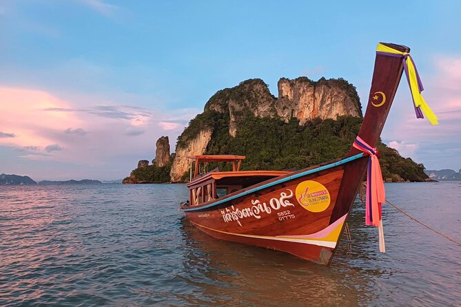 Krabi 7 Islands Sunset Tour BBQ Beachside Dinner + Plankton Swim - Tup Island and the sandbar to Chicken Island