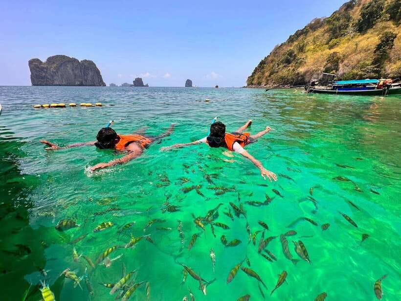 Krabi: 7 Islands Sunset Tour & BBQ & Bioluminescent Plankton - Poda Island brings the sunset and dinner