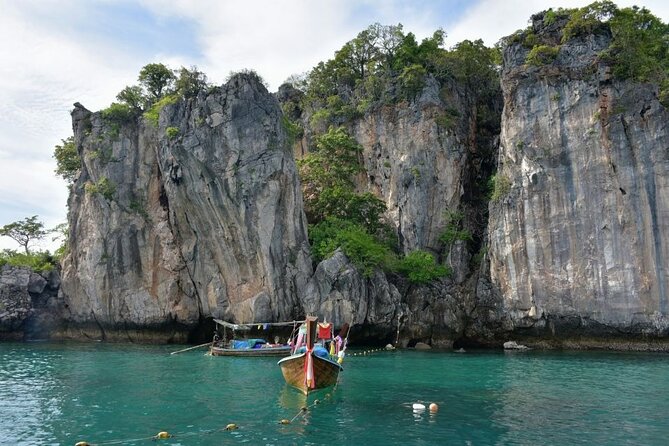 Krabi 7 Islands Sunset Tour with Bioluminescent Plankton + BBQ - Poda Island, sunset, and the included BBQ