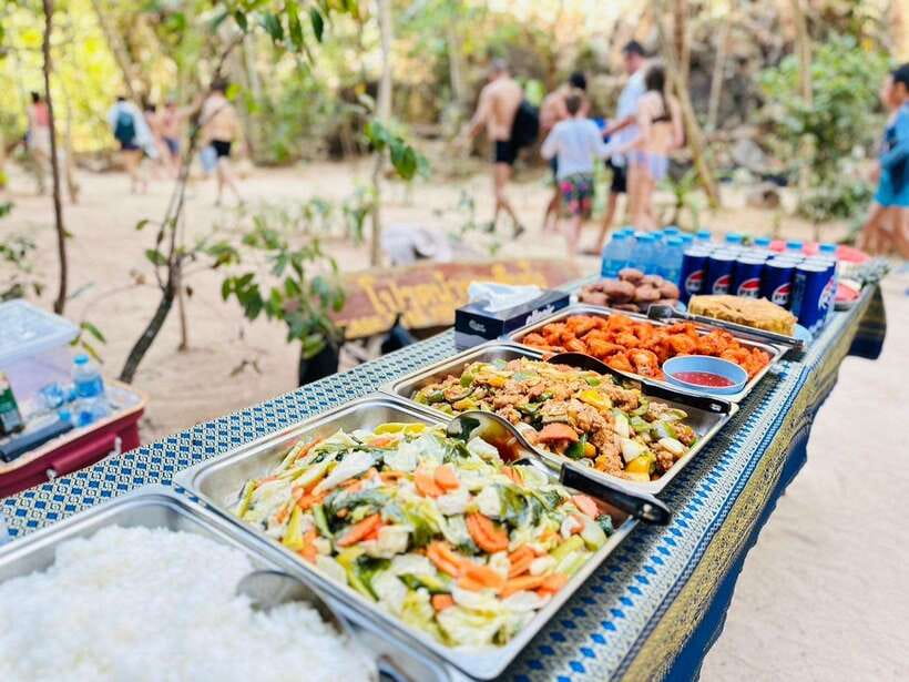 Krabi: 7 Islands Sunset Tour with Buffet Dinner & Snorkeling - Koh Tan Ming and the longer snorkeling stop
