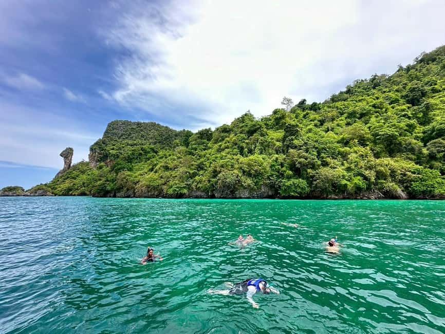 Krabi: Early Bird 4 Islands Snorkel Tour by Longtail Boat - What the longtail boat day feels like