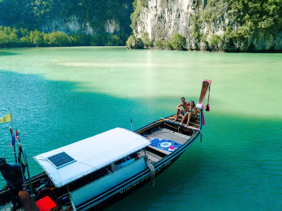 Krabi: Half/Full Day 4 Islands Private Local Long Tail Boat - Ko Tup and the changing sandbars