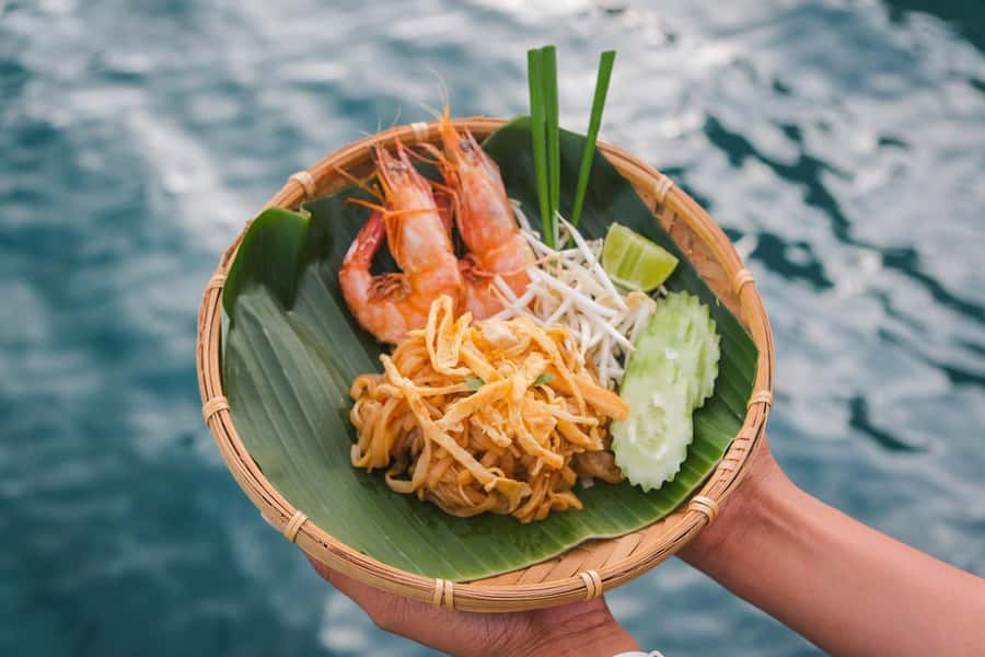 Krabi: Luxury Sunset Cruise to 4 Islands by Power Catamaran - Starting beside the Krabi River