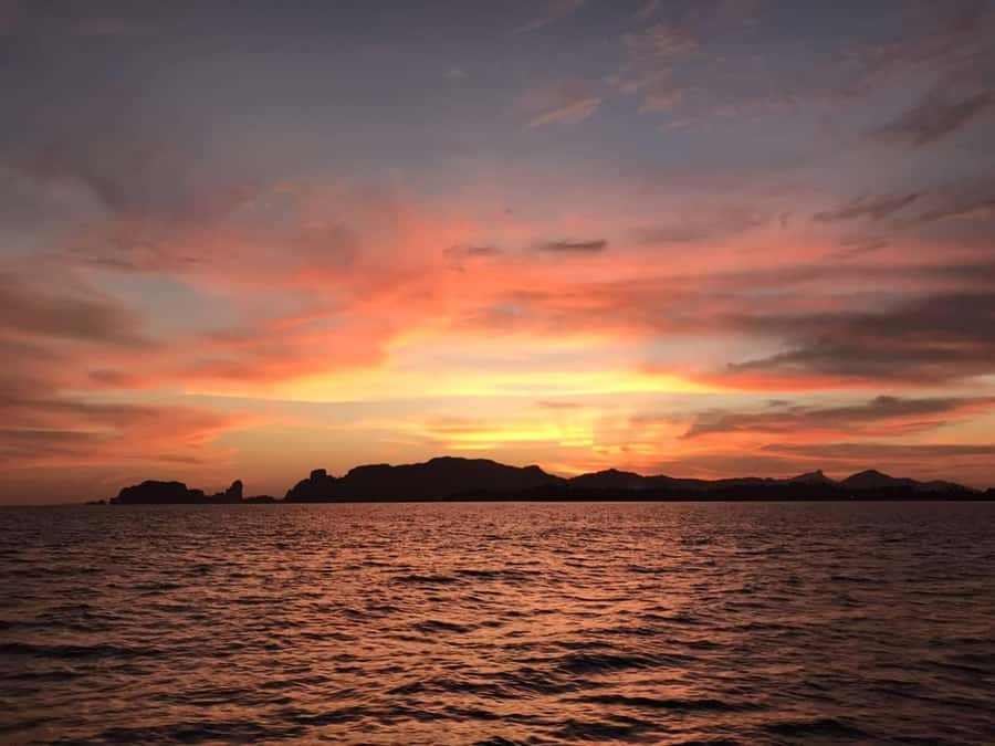 Krabi: Luxury Sunset Cruise to 4 Islands by Power Catamaran - Three quick looks at the four-island route