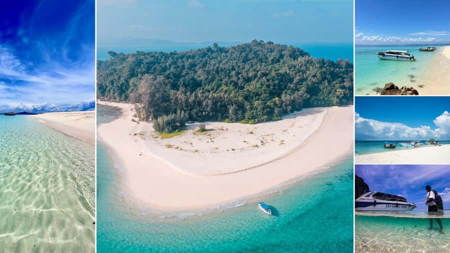Krabi: Phi Phi Early Bird & 4 Island by Speedboat with Lunch - Viking Cave and Monkey Beach from the water