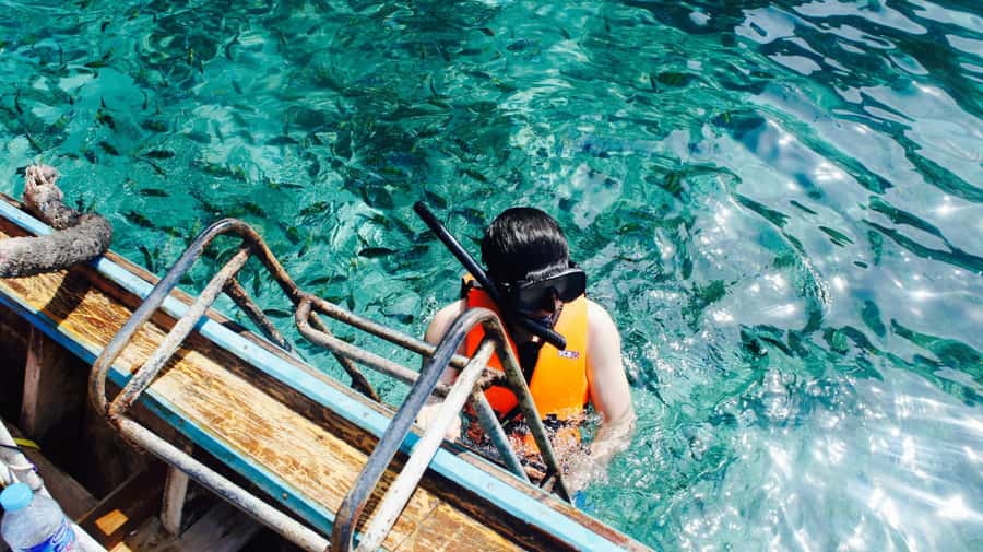 Krabi: Private 4 Islands Snorkeling Tour with Long-Tail Boat - Poda Island for Lunch and Beach Time
