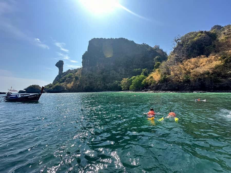 Krabi: Private Long Tail Boat to the 4 Islands - Phra Nang Beach and the sea goddess cave