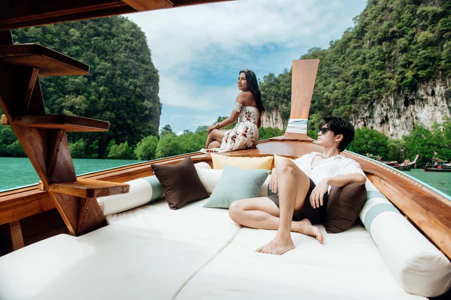 Krabi: Private Luxury Longtail Boat Island Hopping Tour - Choosing between the three island routes