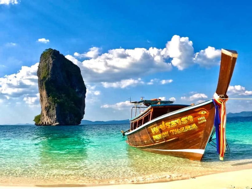 Krabi's Emerald Escape: 4 Islands Snorkel & Hidden Tombolo - From your hotel to Nopparat Thara Pier
