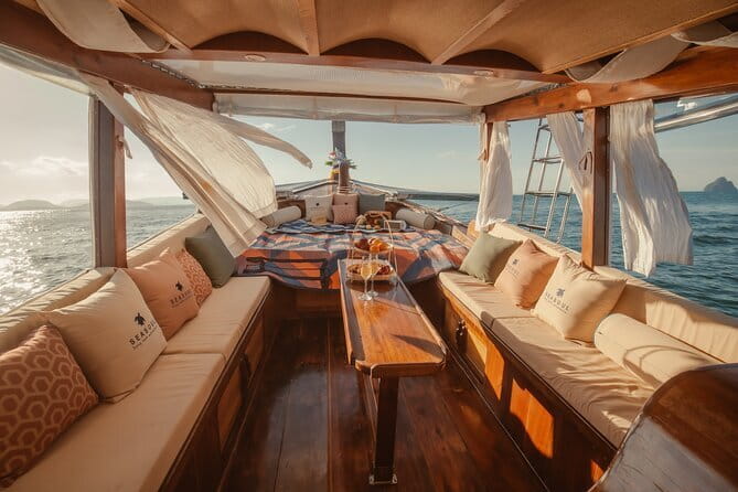 Krabi Seven Island Tour by Luxury Longtail Boat with Snorkeling - From the pier to Railay Bay’s limestone cliffs