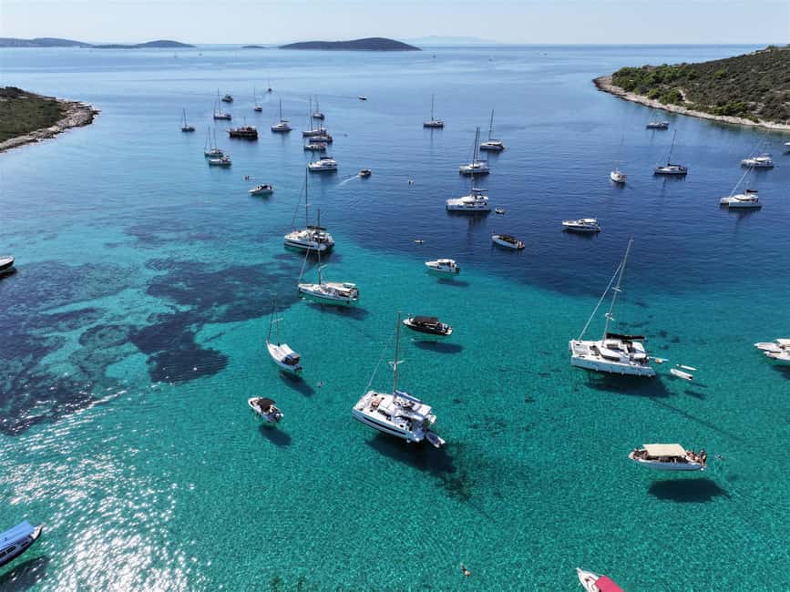 Krknjaši Blue Lagoon 3-Island Tour - Key points at a glance