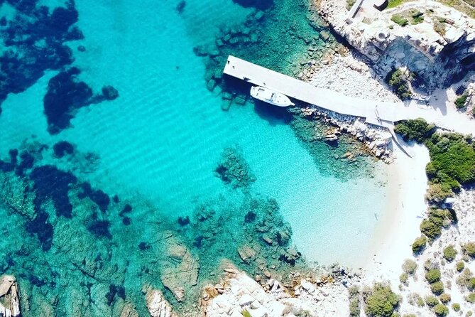 La Maddalena Archipelago Boat Tour with lunch - Spargi’s clear water and a final snack