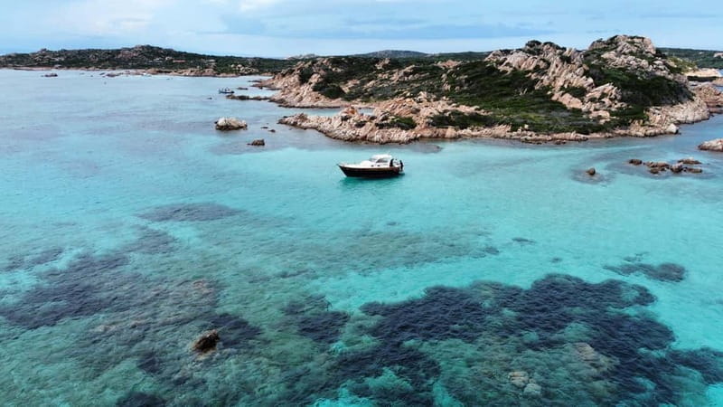 La Maddalena Archipelago: private all inclusive boat tour - Budelli and the view of Spiaggia Rosa