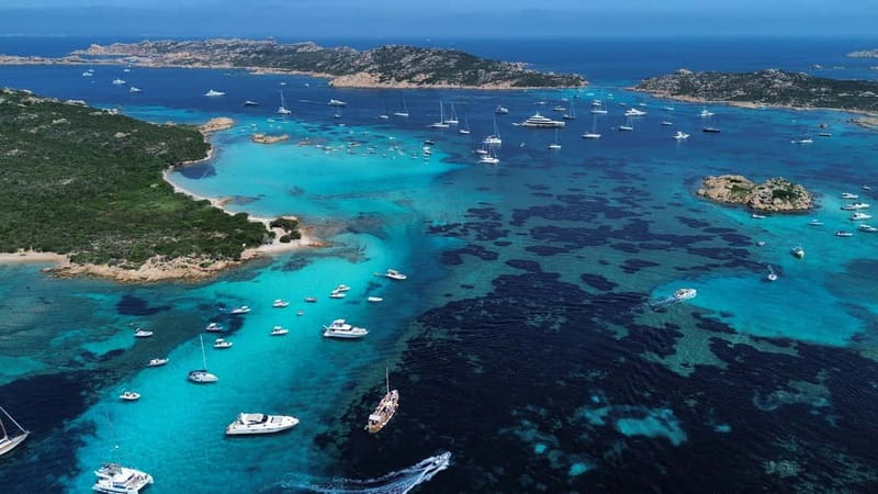 La Maddalena Archipelago: private all inclusive boat tour - Caprera or Santo Stefano to finish