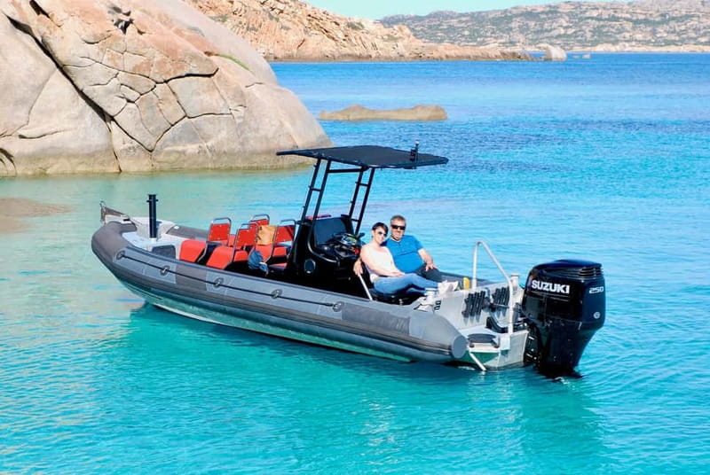 La Maddalena Archipelago: Private Trip by Zodiac (RIB) - Boarding from Palau, La Maddalena, or Poltu Quatu