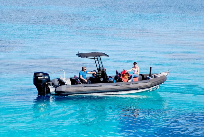 La Maddalena Archipelago: Private Trip by Zodiac (RIB) - An hour in La Maddalena town