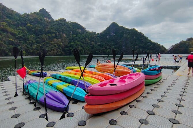Langkawi Island Hopping Boat Tour - Beras Basah for swimming and shade