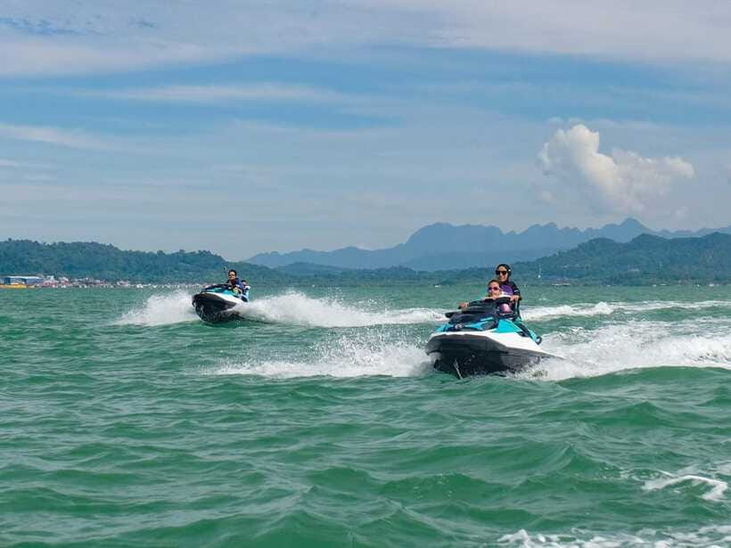 Langkawi: Jet Ski Tour Island Hopping Dayang Bunting - The Fjords from the water
