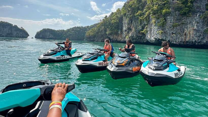 Langkawi: Premium UNESCO Geopark Jet Ski Tour of 8 Islands - Pregnant Maiden Lake and the Dayang Bunting stop