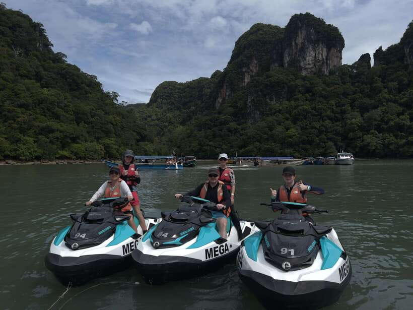 Langkawi: Premium UNESCO Geopark Jet Ski Tour of 8 Islands - Getting comfortable on the jet ski