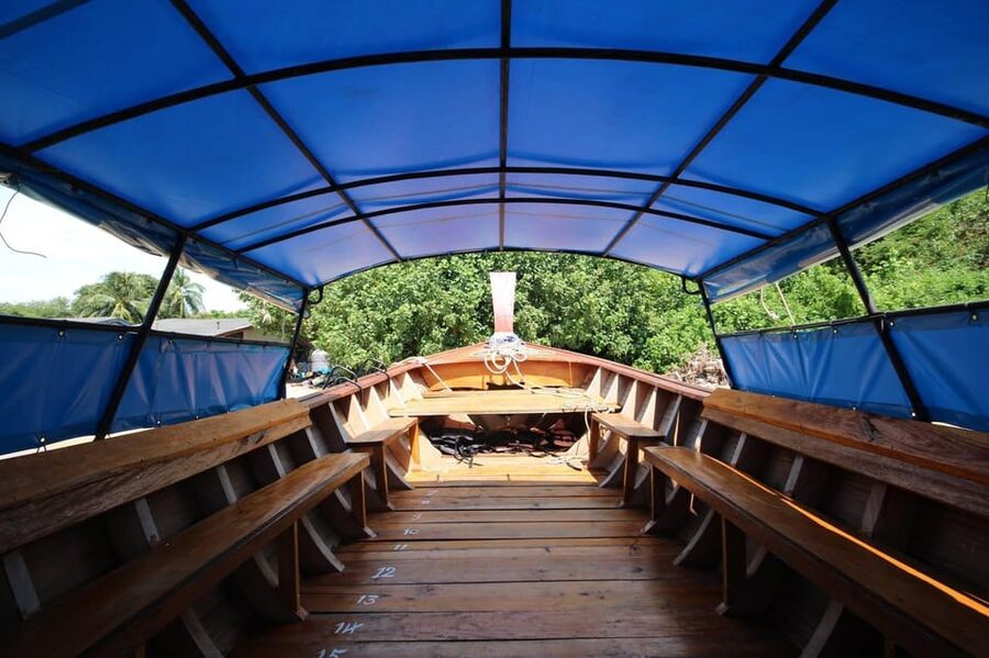 Lanta's Hidden Gems: 4 Islands by Traditional Longtail Boat - Koh Mook and the swim through darkness