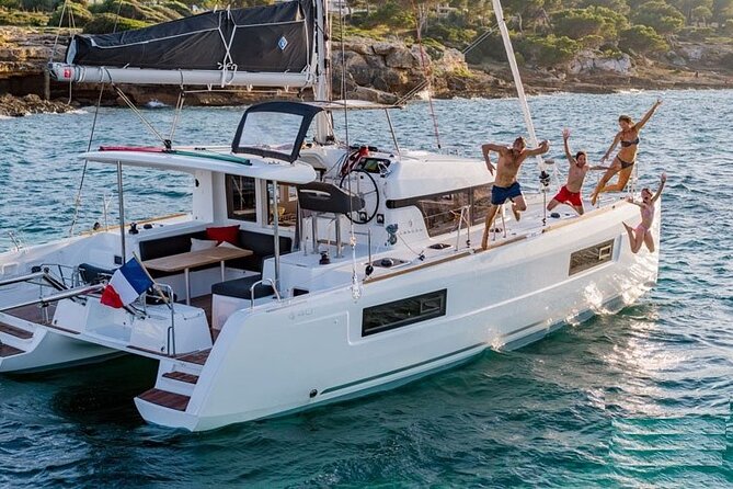 Luxury Catamaran in the Maddalena Archipelago from PALAU - The natural pools between three islands