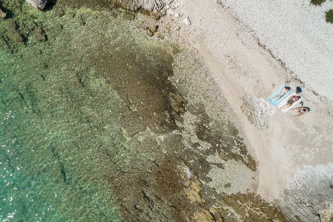 Luxury Speedboat Island Hopping with Swimming & Snorkeling - Golden Cape and Rovinj from the sea