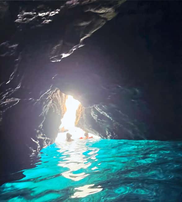 Makarska: 3 island, Cave, Cliffs, Jelsa, Lagoon, Golden Horn - Snorkeling in Hvar’s Little Blue Cave