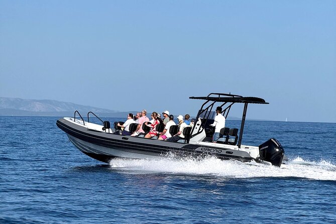 Makarska: 3-Island Speedboat Tour with Cave and Blue Lagoon - Zečevo keeps the water time quiet