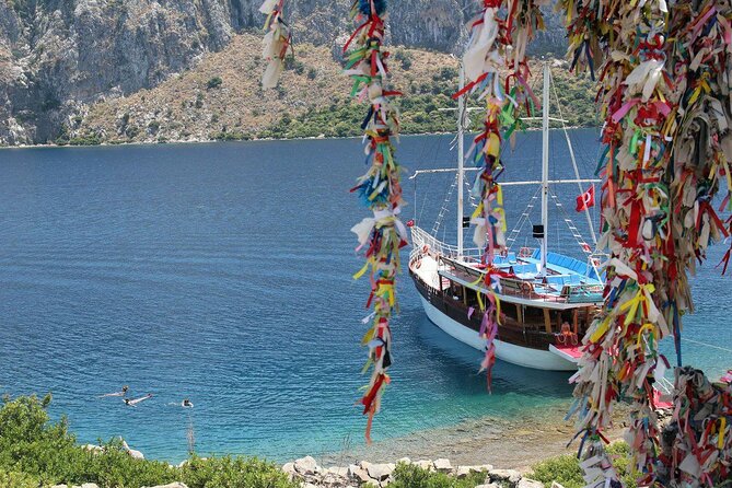 Marmaris Aegean Islands Boat Trip With Lunch & Unlimited Drinks - Kamelya Island and its old monastery remains
