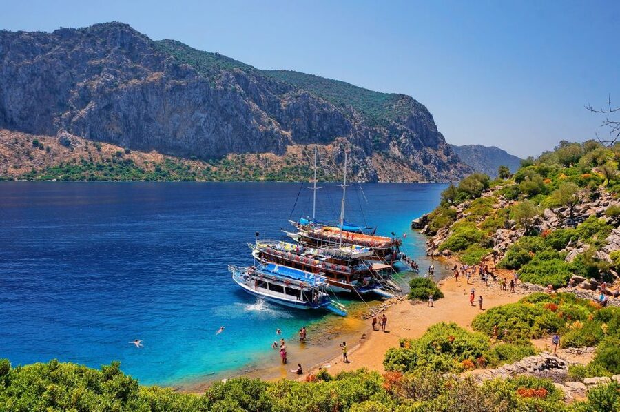 Marmaris: Bays Islands Boat Trip w/Lunch & Unlimited Drinks - Aquarium Bay, where lunch meets swimming