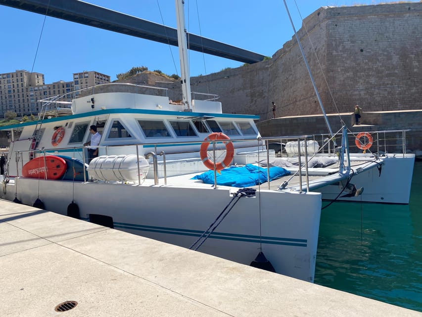 Marseille: Frioul Archipelago Catamaran Cruise with Lunch - Timing, cancellations, and practical details