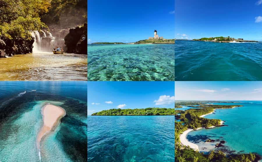 Mauritius: 5 Islands of the East Speedboat Tour with BBQ - Mangroves, river views, and Grand River South East Waterfall