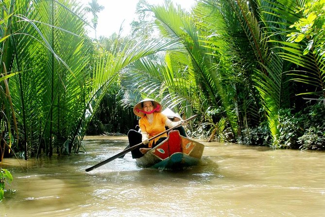 Mekong Delta 4 Islands, TukTuk, Boat, Try Khot Cake Local Cooking - The narrow canal boat is the tour’s best-paced moment