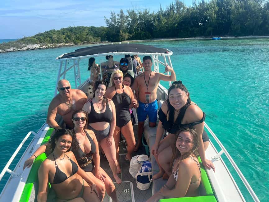 Nassau: 3 Islands Tour, Snorkel, Pig Beach, Turtles & Lunch - Pearl Island and the reef snorkeling stop