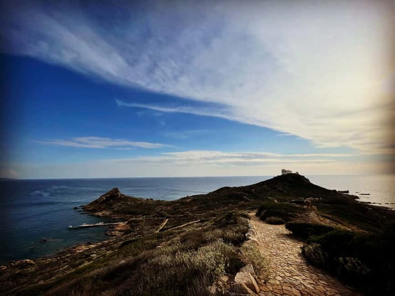 Near Ajaccio: Sanguinaires islands Boat Trip Sunset Drinks - Swimming in a wild cove