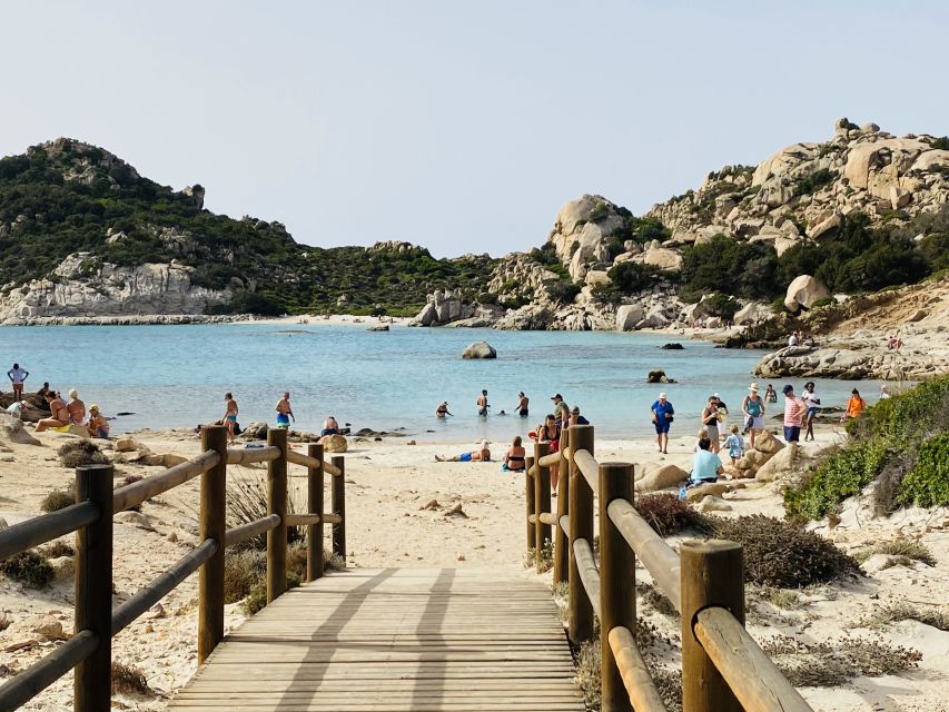 Olbia: Maddalena Archipelago Boat Tour with Minibus Transfer - Manto della Madonna and Budelli
