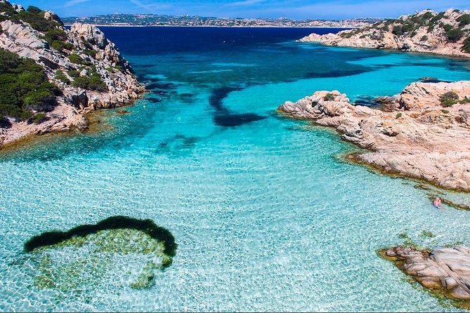 Olbia : Magdalene Archipelago Boat Tour + transfer included - Spargi: the most scenic beach stop