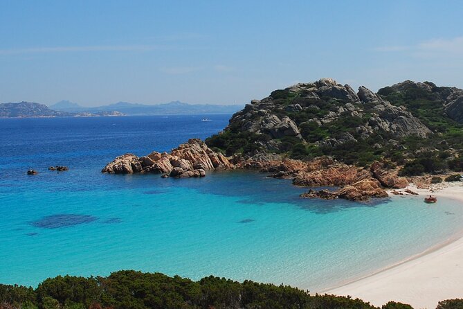 Olbia : Magdalene Archipelago Boat Tour + transfer included - Seeing Budelli’s Pink Beach from the water