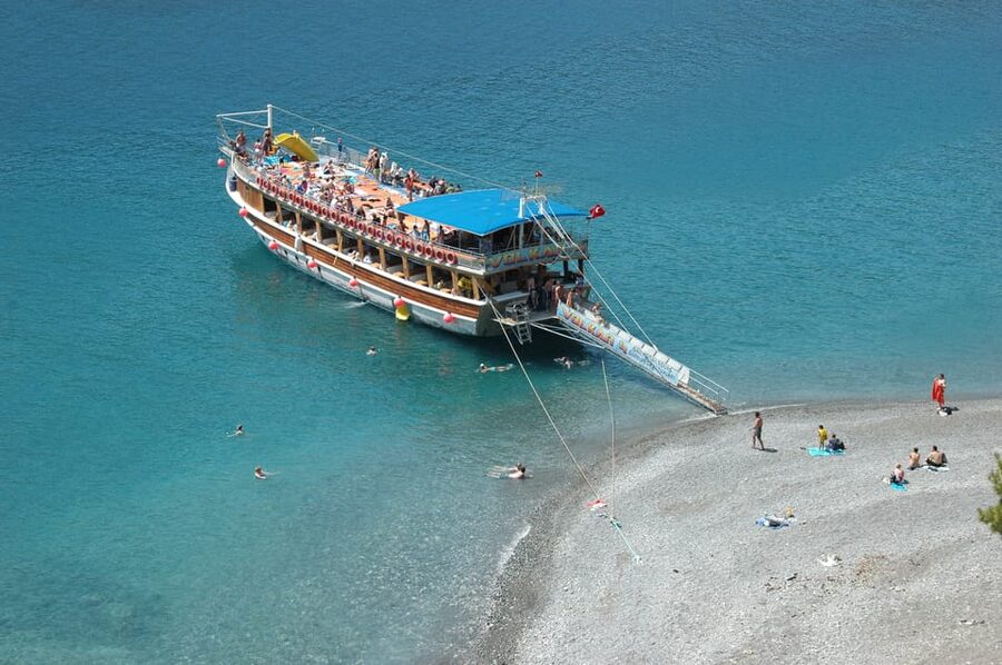 Oludeniz: 6-Island Boat Trip with Swim Stops and Lunch - Butterfly Valley is the visual highlight