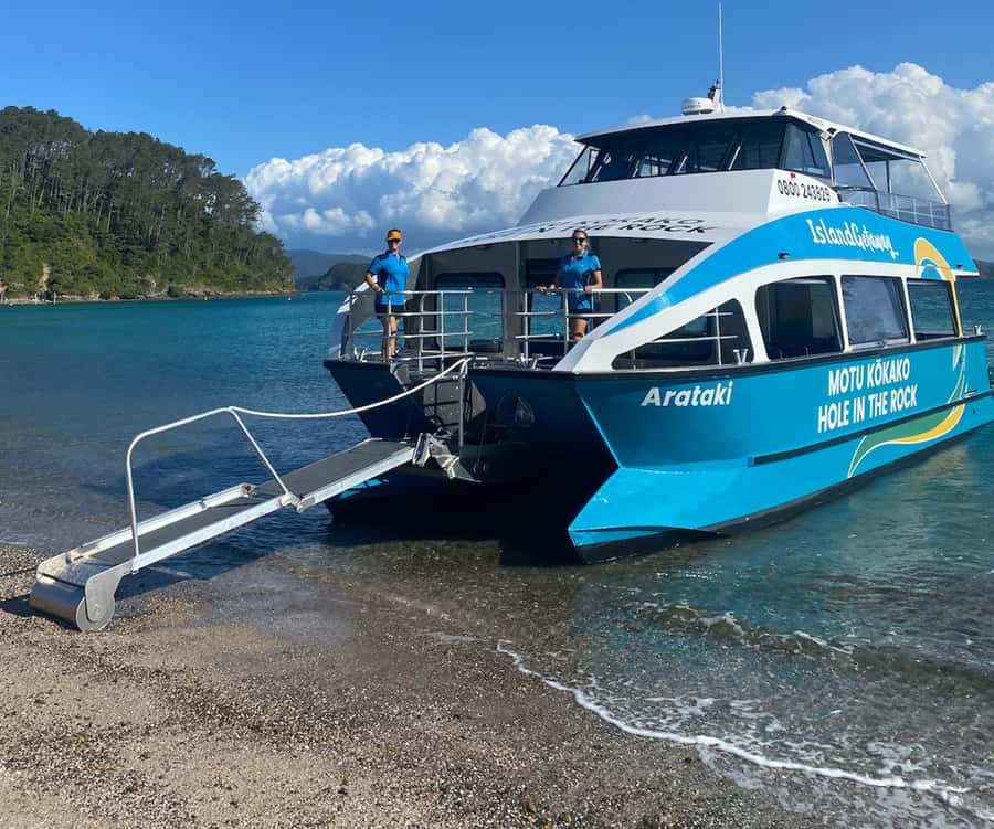 Paihia/Russell: Hole in the Rock Cruise with 2 Island Stops - Motuarohia Island and the Twin Lagoons lookout