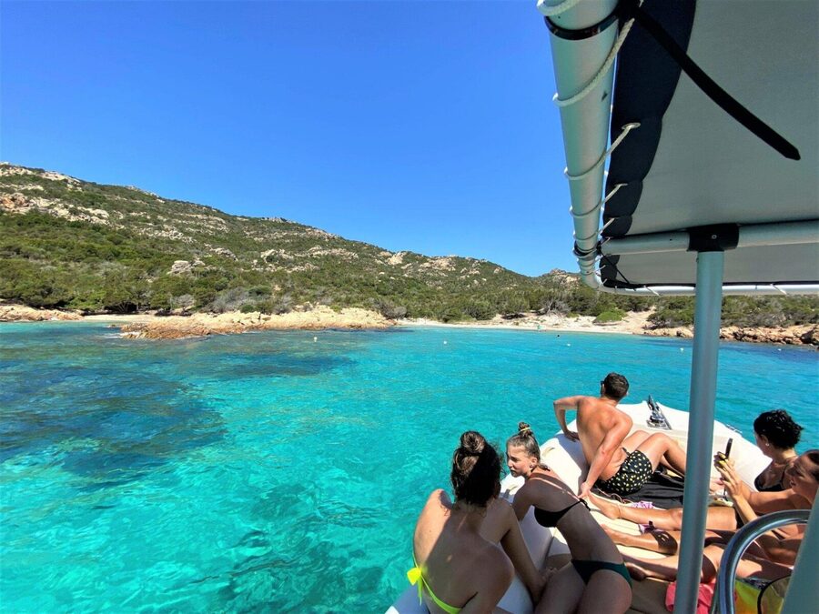 Palau: Dinghy tour in La Maddalena Archipelago - Santa Maria, the last chance to swim