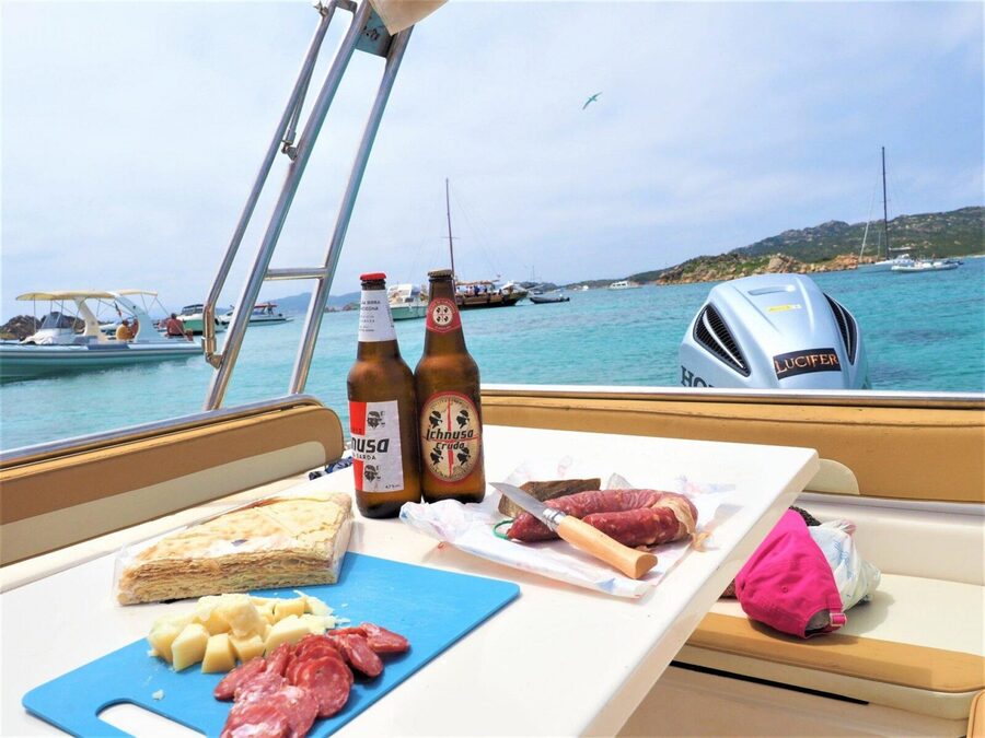 Palau: Dinghy tour in La Maddalena Archipelago - From Palau to Spargi’s swimming coves
