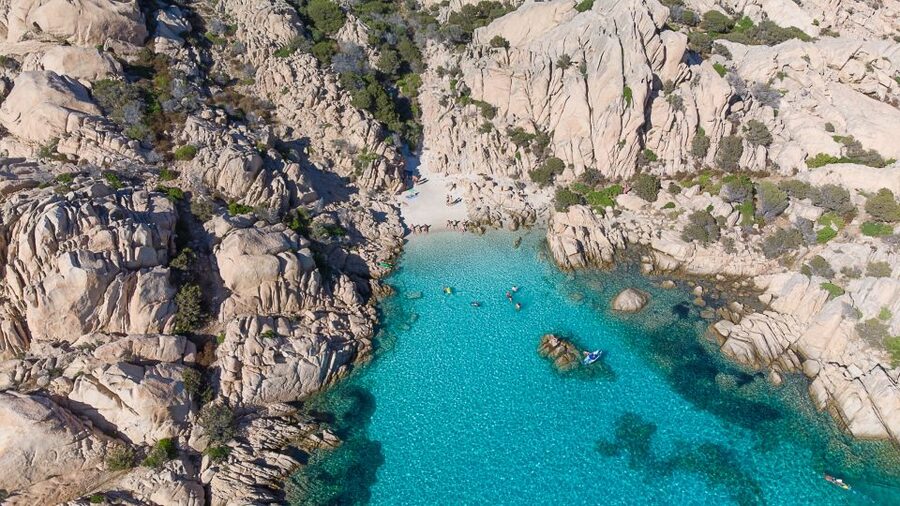 Palau: La Maddalena Archipelago and Caprera Island Boat Tour - Budelli’s Pink Beach and natural pools