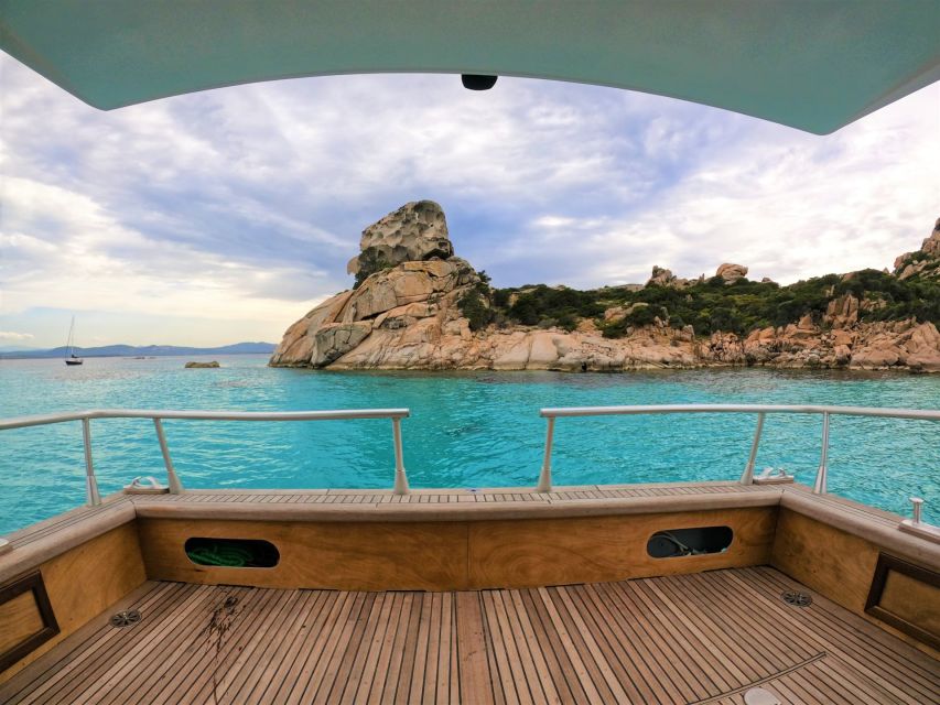 Palau: La Maddalena Archipelago Motorboat Tour with Lunch - Spargi: clear water and a first swim