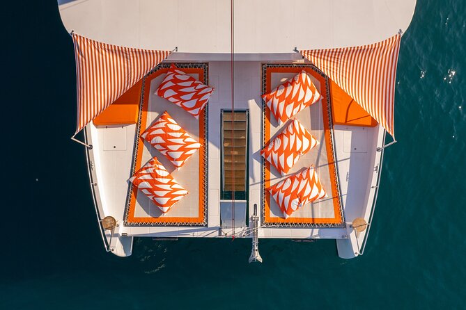 Pattaya: 3 Island-Hopping Full-Day Party Catamaran Cruise - Koh Khram Yai and its quieter shoreline