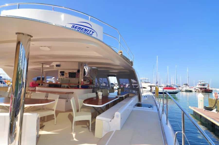 Pattaya: 3 Islands Catamaran Tour with Buffet Lunch - Koh Rin is the main snorkeling stop